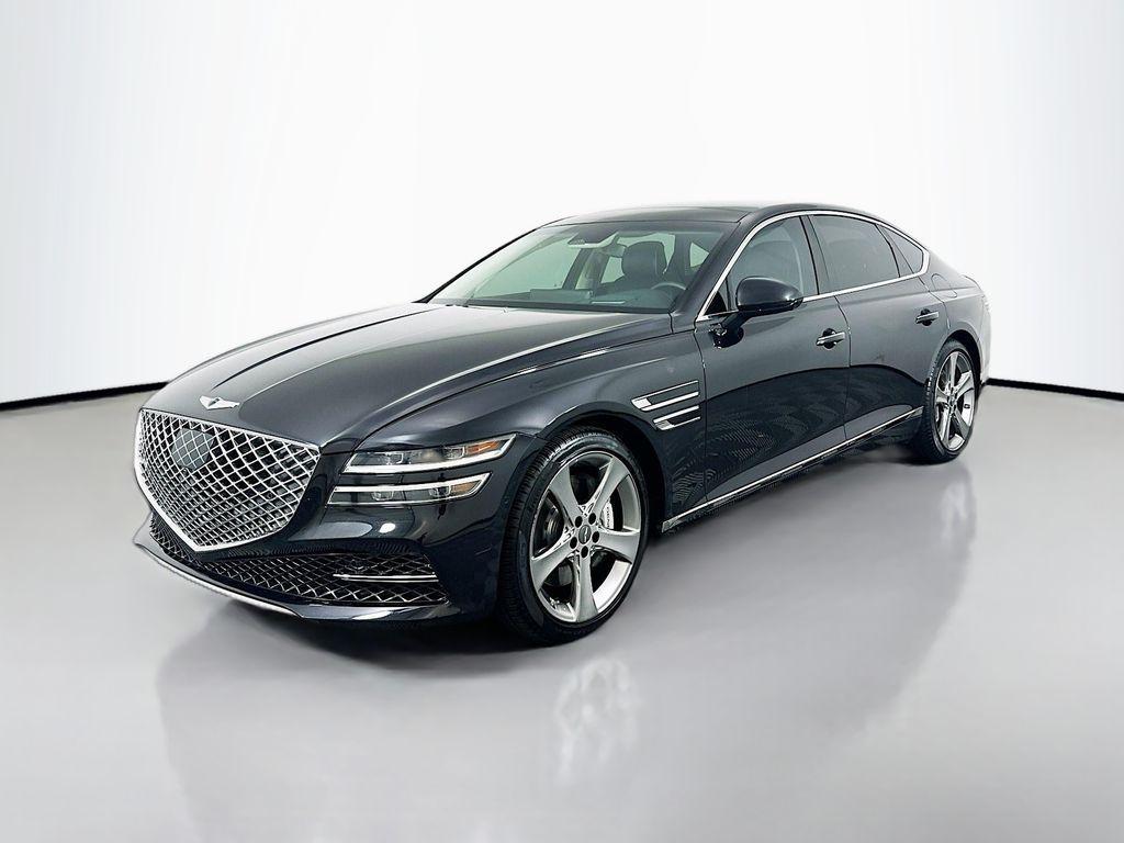 used 2021 Genesis G80 car, priced at $37,999