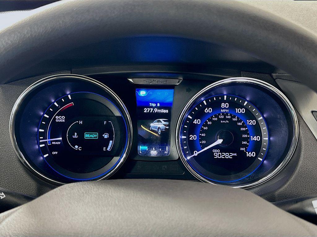 used 2015 Hyundai Sonata Hybrid car, priced at $9,999