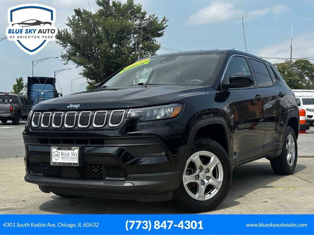 used 2022 Jeep Compass car, priced at $13,995