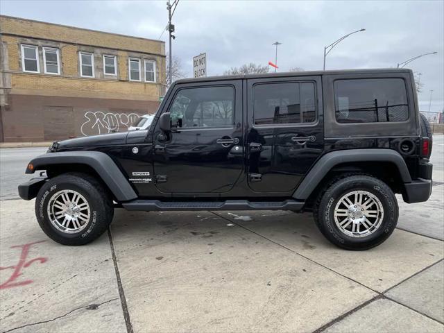 used 2018 Jeep Wrangler JK Unlimited car, priced at $15,995