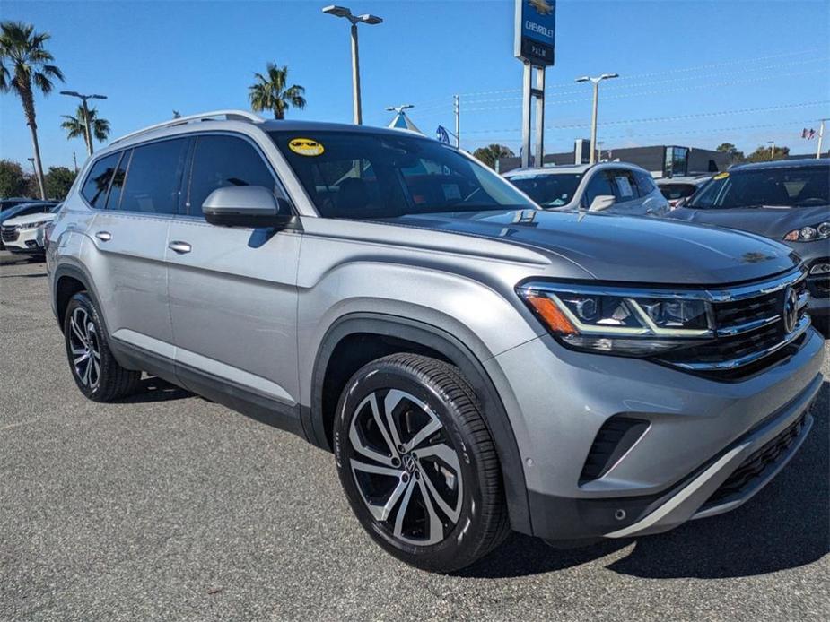 used 2021 Volkswagen Atlas car, priced at $31,389