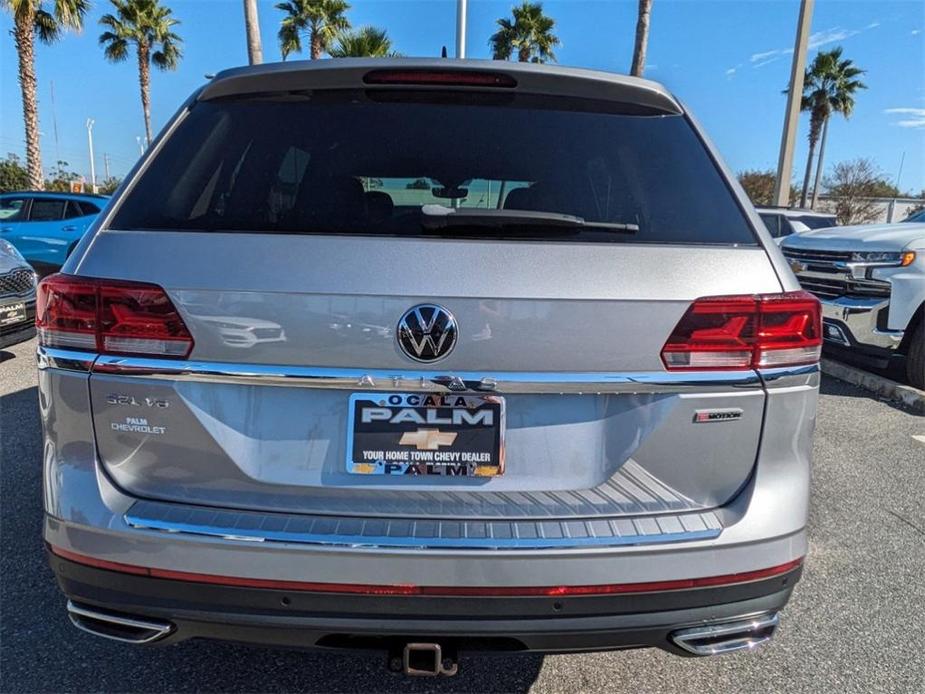 used 2021 Volkswagen Atlas car, priced at $31,389