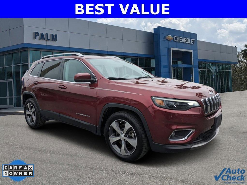 used 2020 Jeep Cherokee car, priced at $19,277