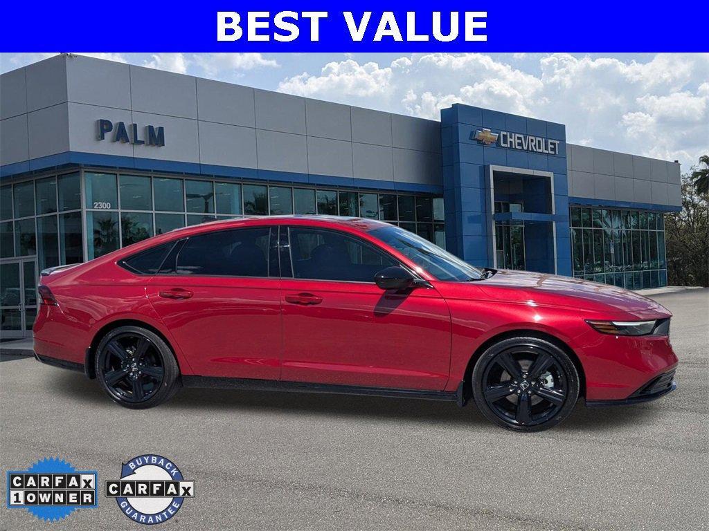 used 2024 Honda Accord Hybrid car, priced at $29,689