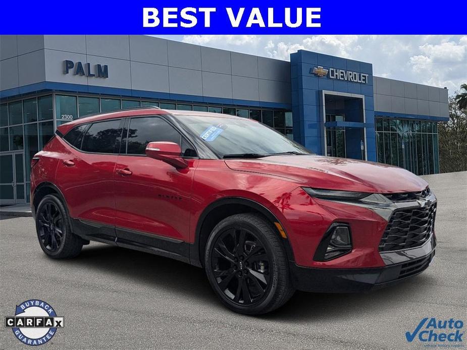 used 2021 Chevrolet Blazer car, priced at $25,377