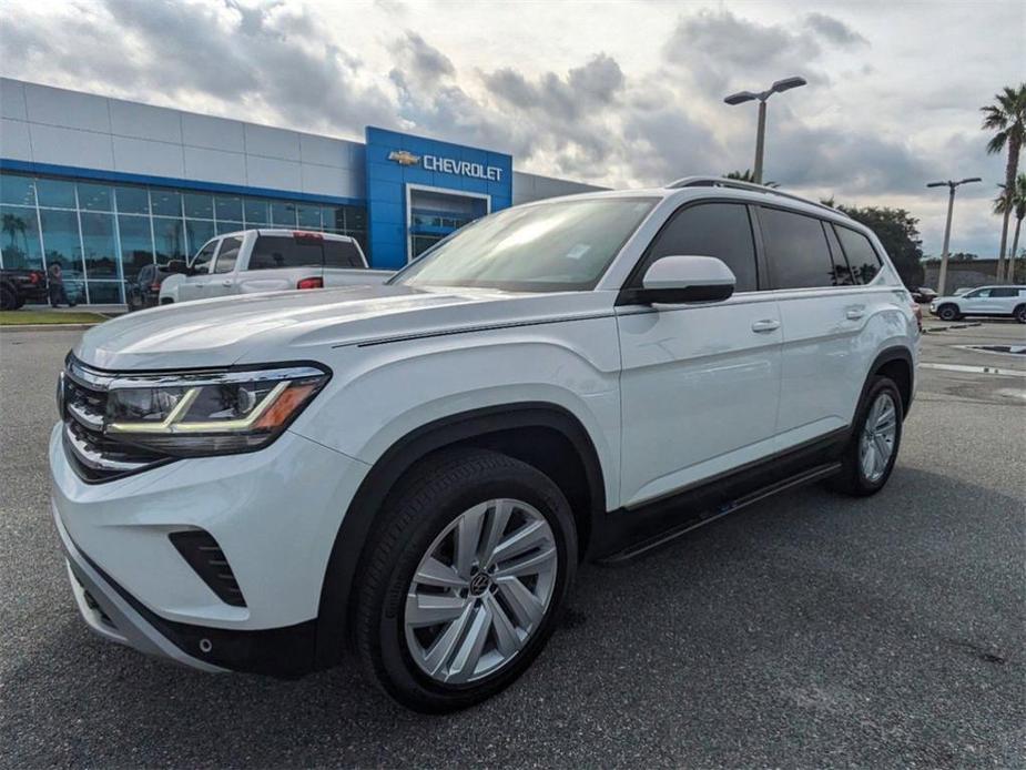 used 2021 Volkswagen Atlas car, priced at $27,688