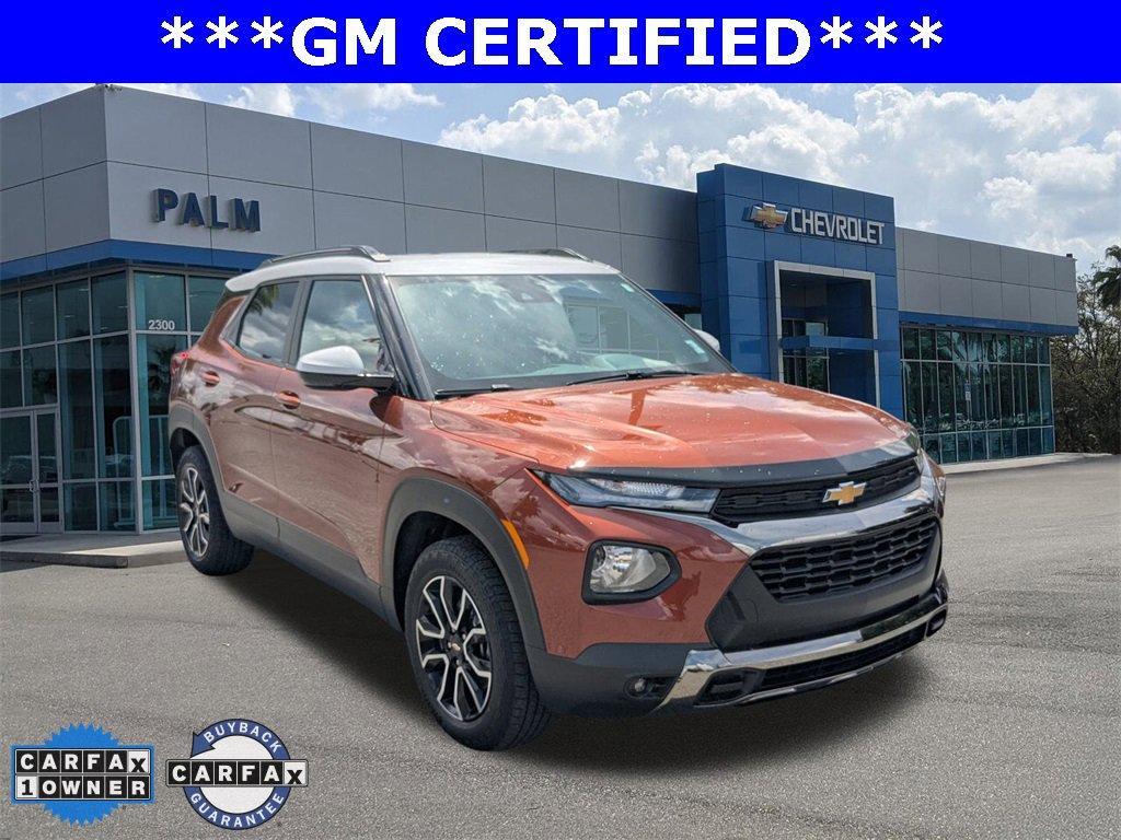 used 2021 Chevrolet TrailBlazer car, priced at $25,389