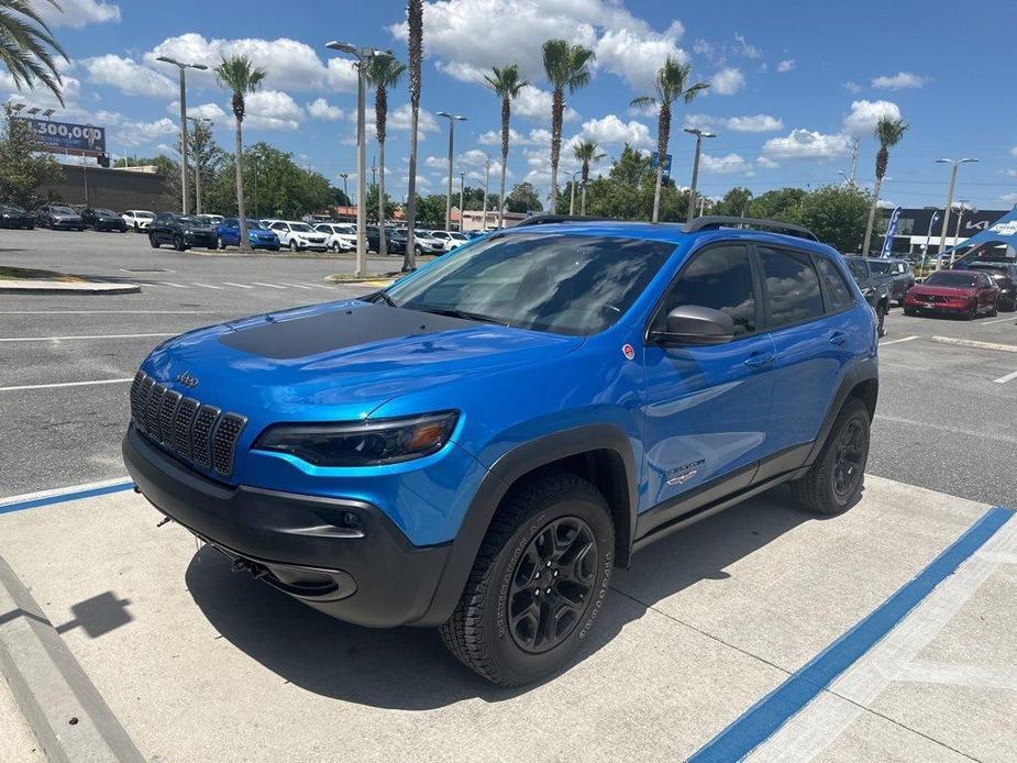 used 2021 Jeep Cherokee car, priced at $26,489