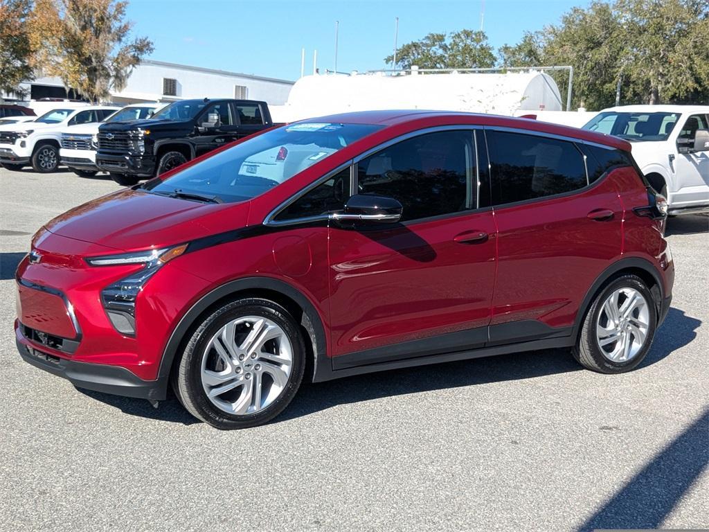 used 2022 Chevrolet Bolt EV car, priced at $17,377