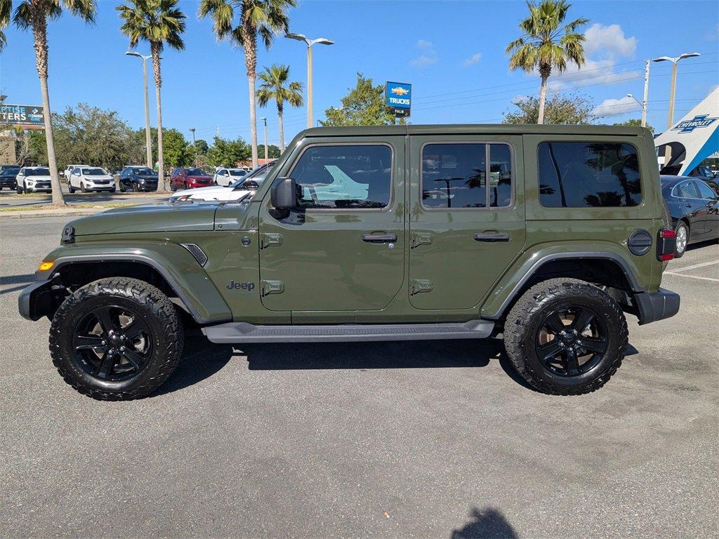 used 2020 Jeep Wrangler Unlimited car, priced at $31,389