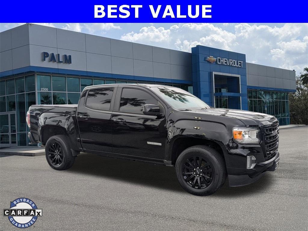 used 2021 GMC Canyon car, priced at $22,549