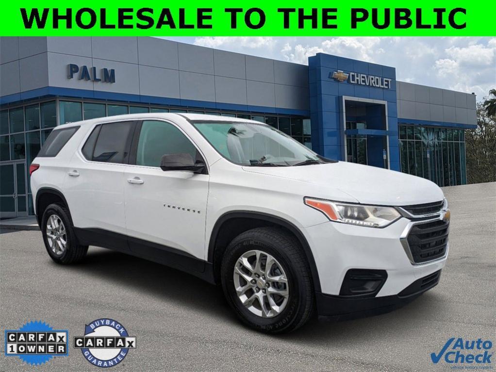 used 2020 Chevrolet Traverse car, priced at $16,989