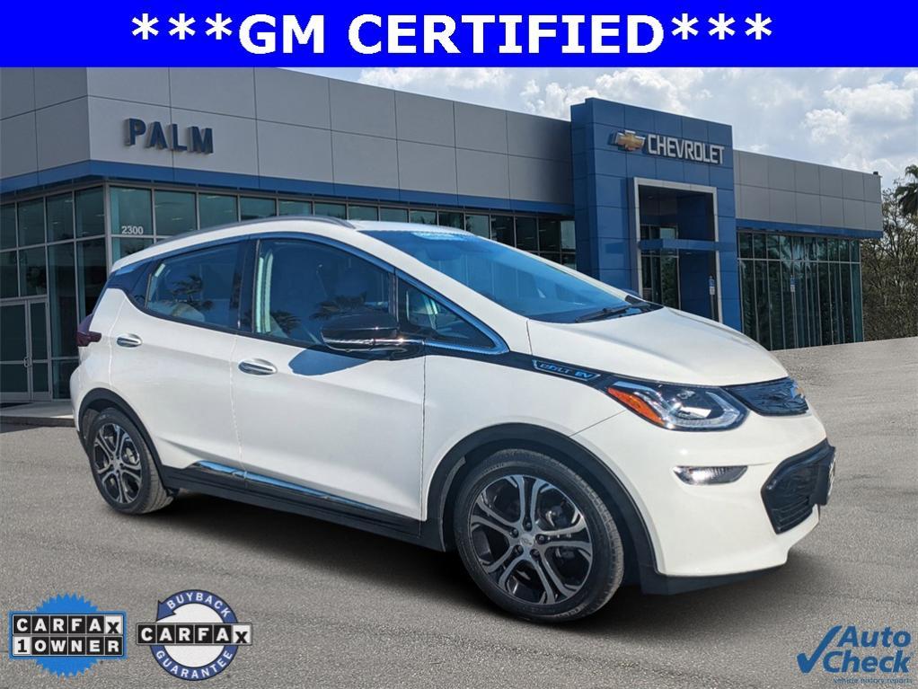 used 2021 Chevrolet Bolt EV car, priced at $17,689