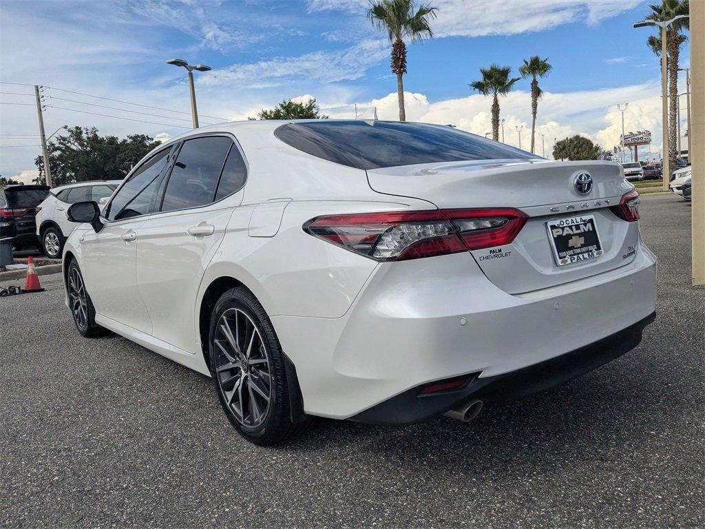 used 2021 Toyota Camry Hybrid car, priced at $26,989