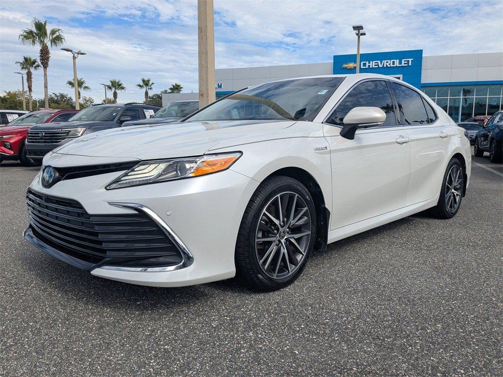 used 2021 Toyota Camry Hybrid car, priced at $26,989
