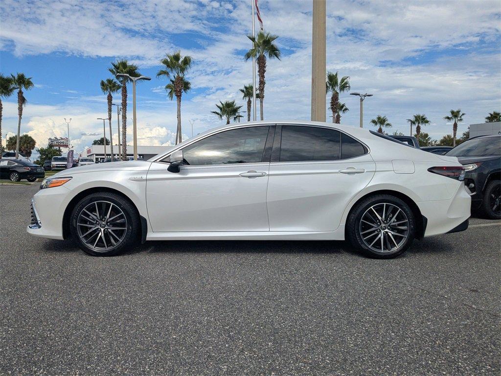 used 2021 Toyota Camry Hybrid car, priced at $26,989