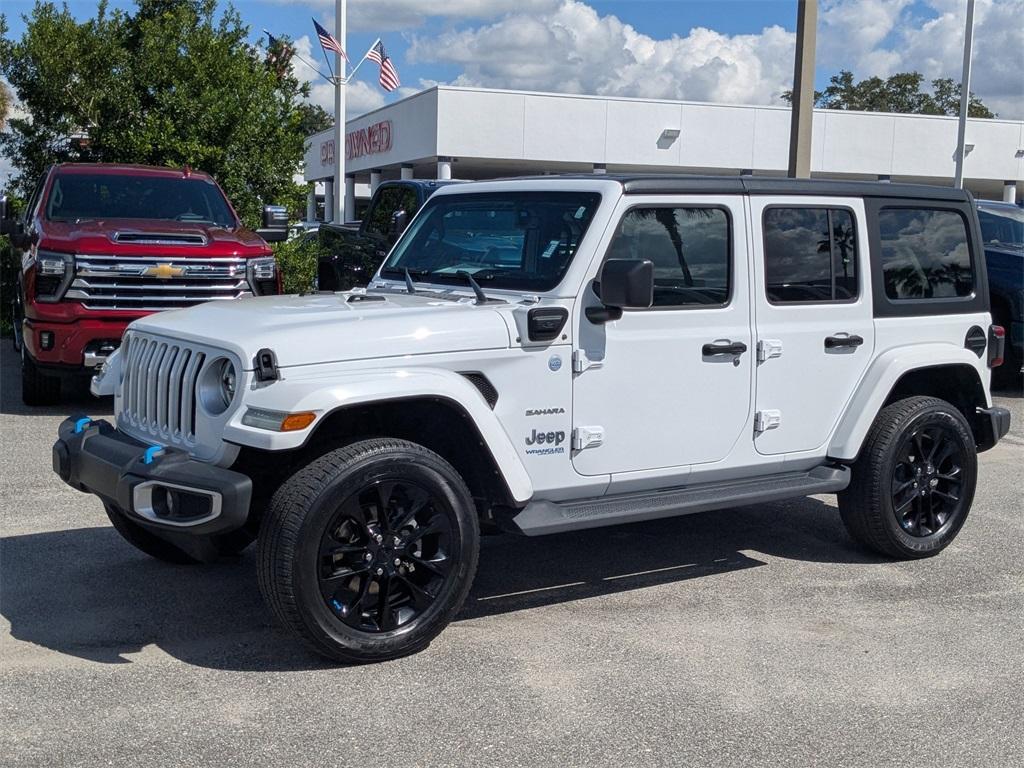 used 2022 Jeep Wrangler Unlimited 4xe car, priced at $30,689