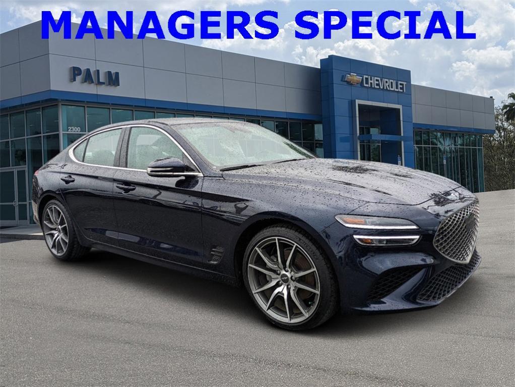 used 2023 Genesis G70 car, priced at $27,598