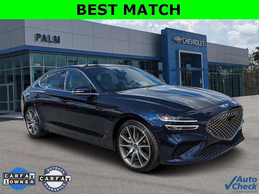 used 2023 Genesis G70 car, priced at $30,289