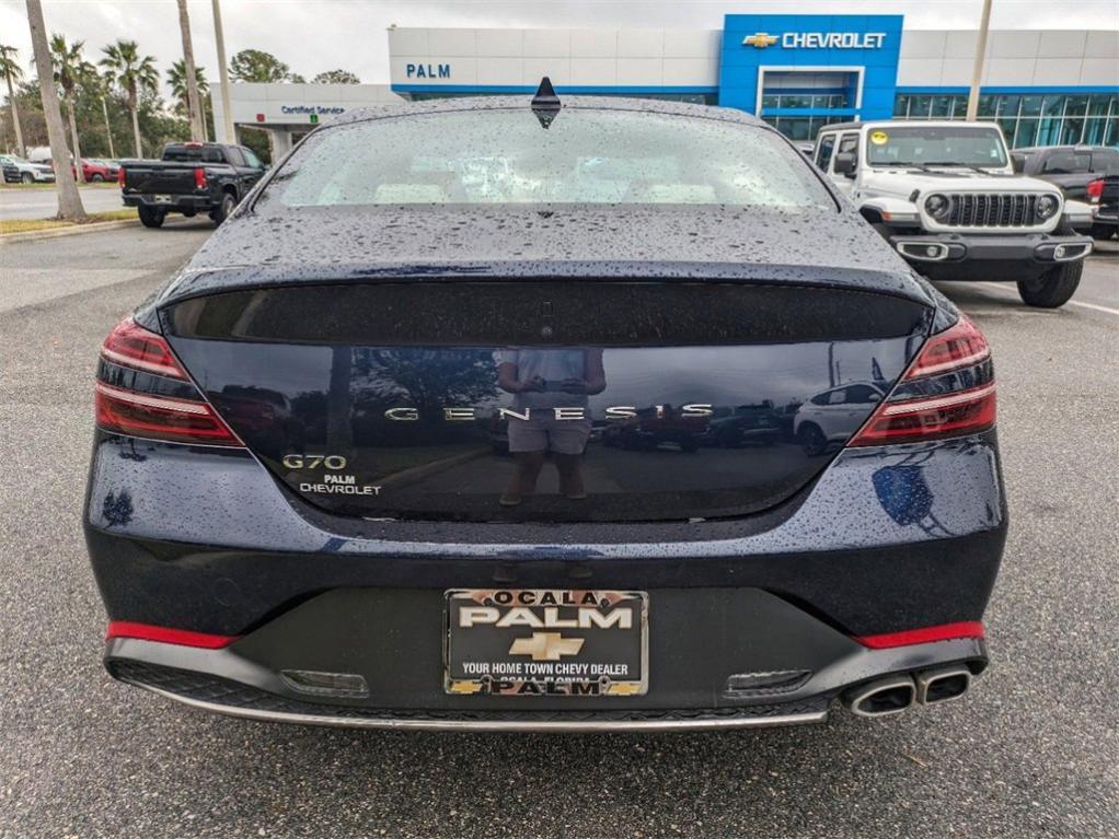 used 2023 Genesis G70 car, priced at $30,289