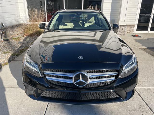 used 2021 Mercedes-Benz C-Class car, priced at $24,989