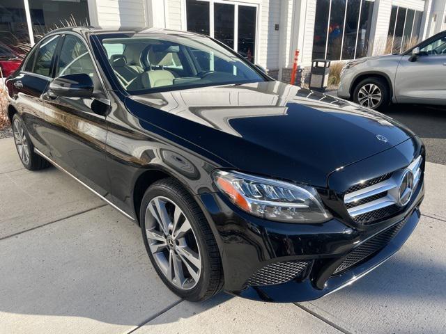 used 2021 Mercedes-Benz C-Class car, priced at $24,989