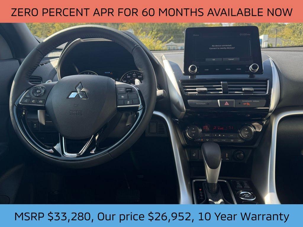 new 2025 Mitsubishi Eclipse Cross car, priced at $26,952