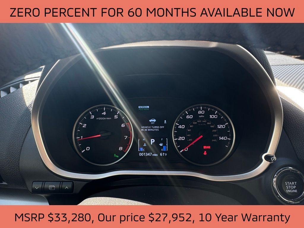 new 2025 Mitsubishi Eclipse Cross car, priced at $27,952
