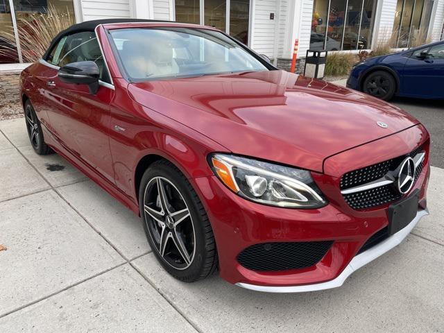 used 2018 Mercedes-Benz AMG C 43 car, priced at $33,499