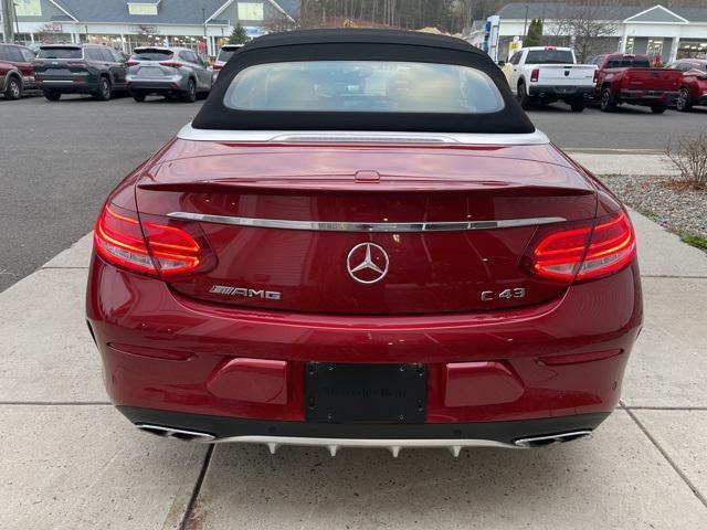 used 2018 Mercedes-Benz AMG C 43 car, priced at $33,499