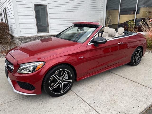 used 2018 Mercedes-Benz AMG C 43 car, priced at $33,499