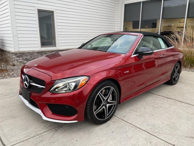 used 2018 Mercedes-Benz AMG C 43 car, priced at $33,499