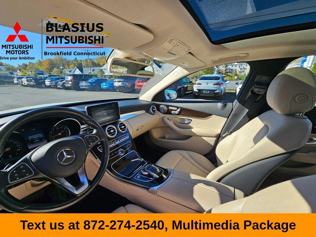 used 2016 Mercedes-Benz C-Class car, priced at $17,989