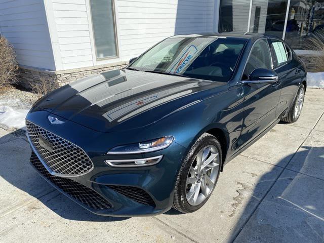 used 2022 Genesis G70 car, priced at $28,989