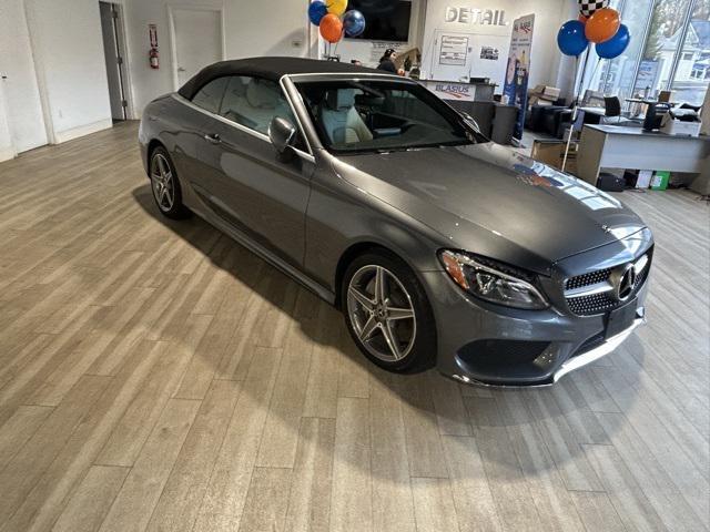 used 2018 Mercedes-Benz C-Class car, priced at $28,988