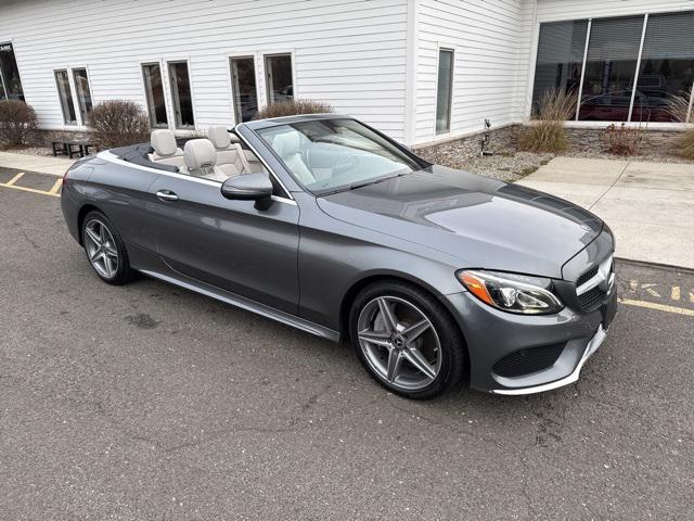 used 2018 Mercedes-Benz C-Class car, priced at $28,989