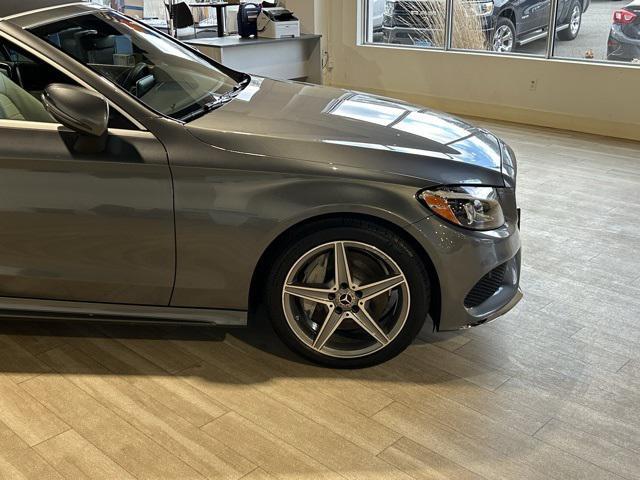 used 2018 Mercedes-Benz C-Class car, priced at $28,988