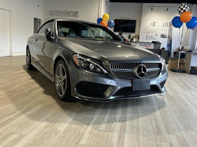 used 2018 Mercedes-Benz C-Class car, priced at $28,988