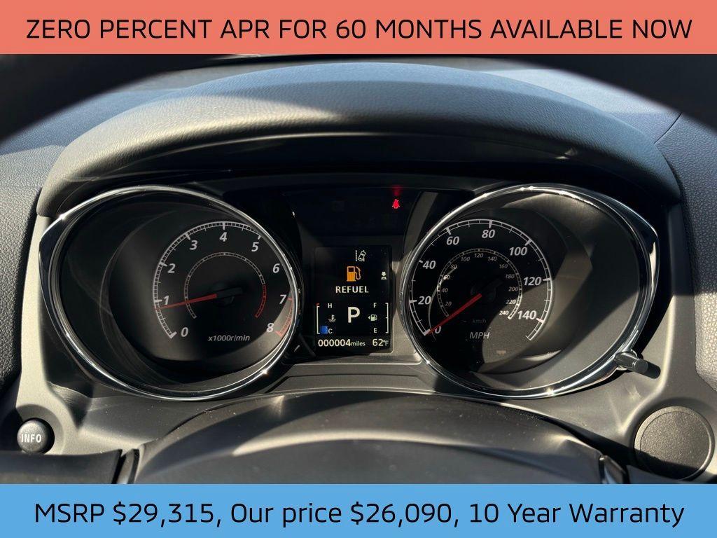 new 2025 Mitsubishi Outlander Sport car, priced at $26,090