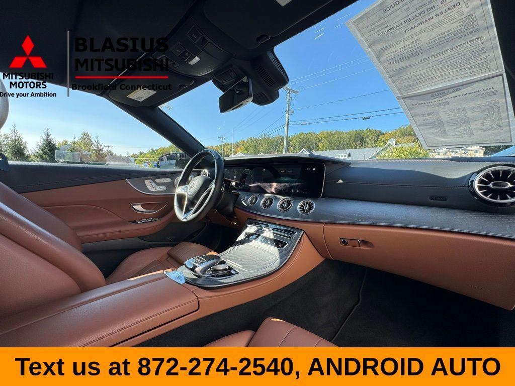 used 2023 Mercedes-Benz E-Class car, priced at $54,677