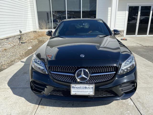 used 2021 Mercedes-Benz C-Class car, priced at $26,989