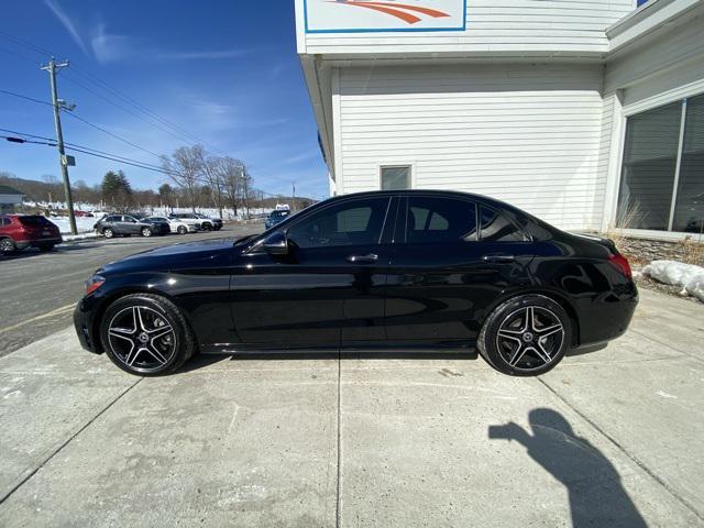 used 2021 Mercedes-Benz C-Class car, priced at $26,989