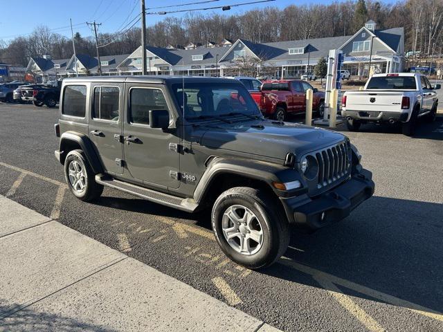 used 2021 Jeep Wrangler Unlimited car, priced at $25,989