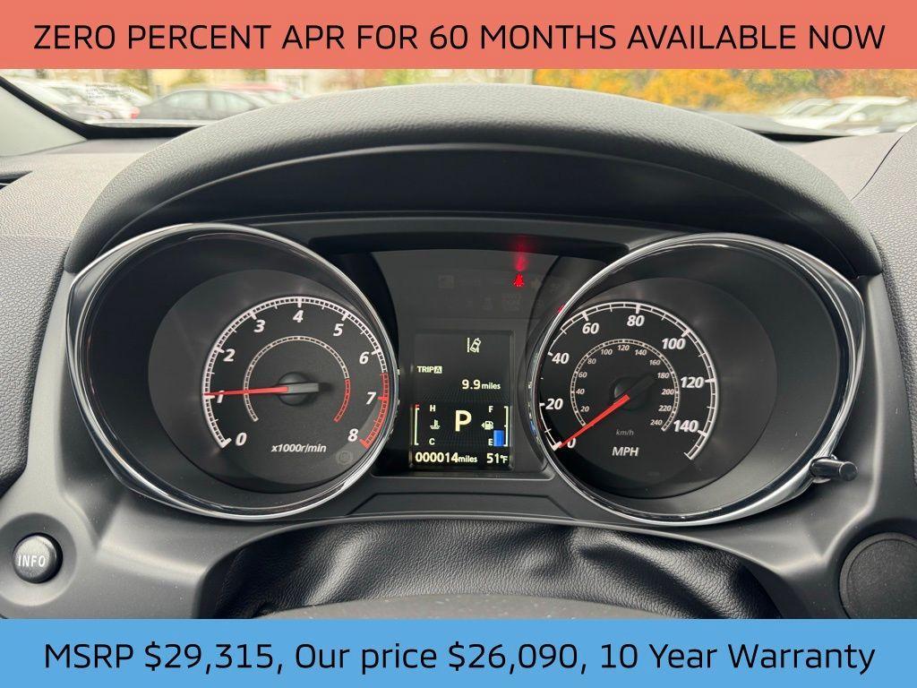 new 2025 Mitsubishi Outlander Sport car, priced at $26,090