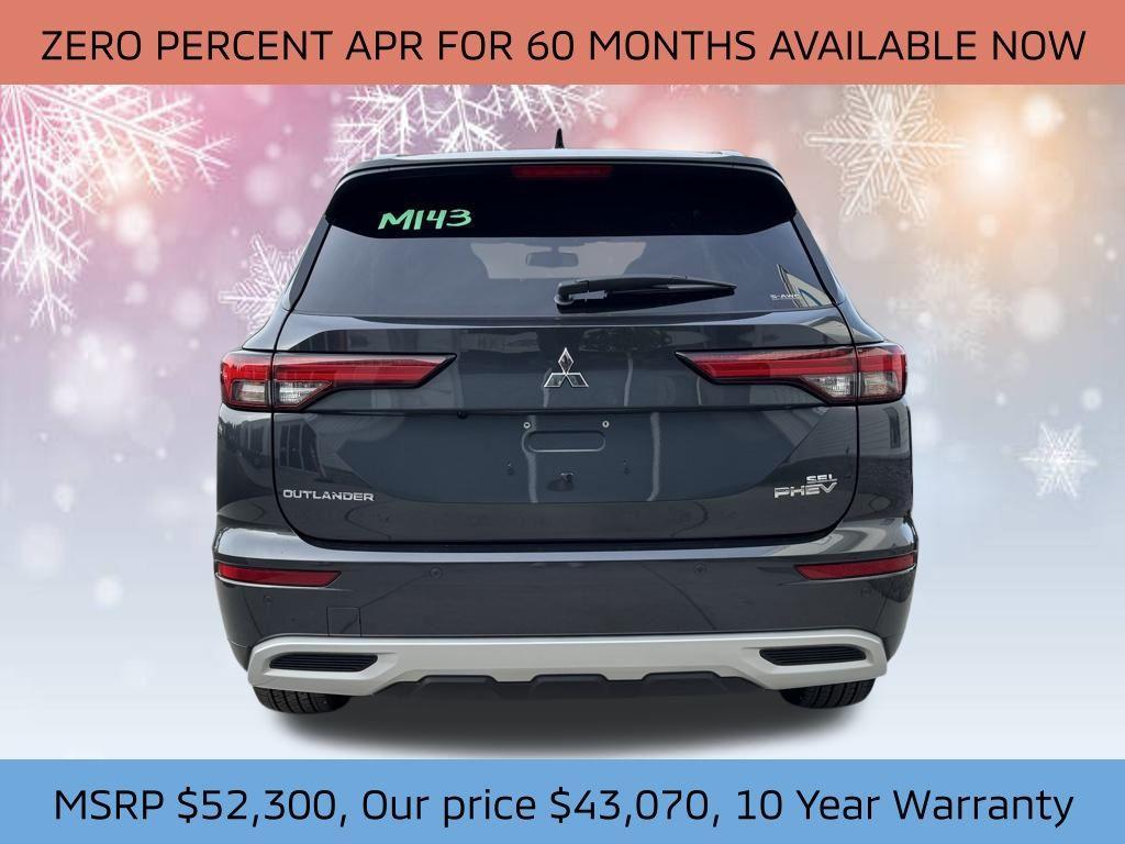 new 2025 Mitsubishi Outlander PHEV car, priced at $43,070