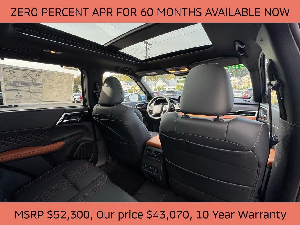 new 2025 Mitsubishi Outlander PHEV car, priced at $43,070