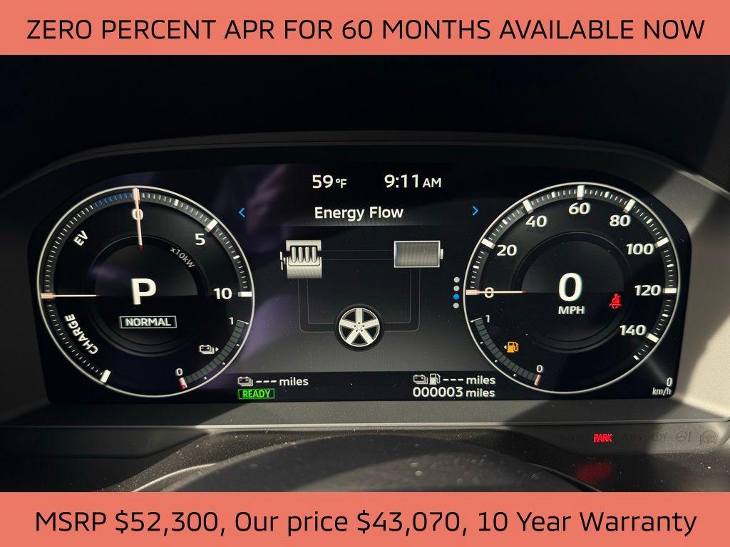 new 2025 Mitsubishi Outlander PHEV car, priced at $43,070