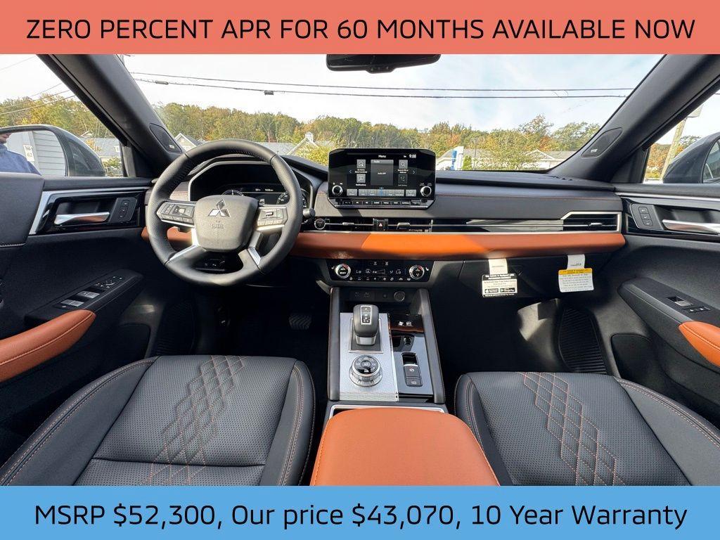 new 2025 Mitsubishi Outlander PHEV car, priced at $43,070