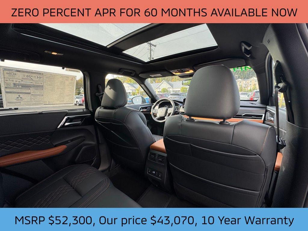 new 2025 Mitsubishi Outlander PHEV car, priced at $43,070