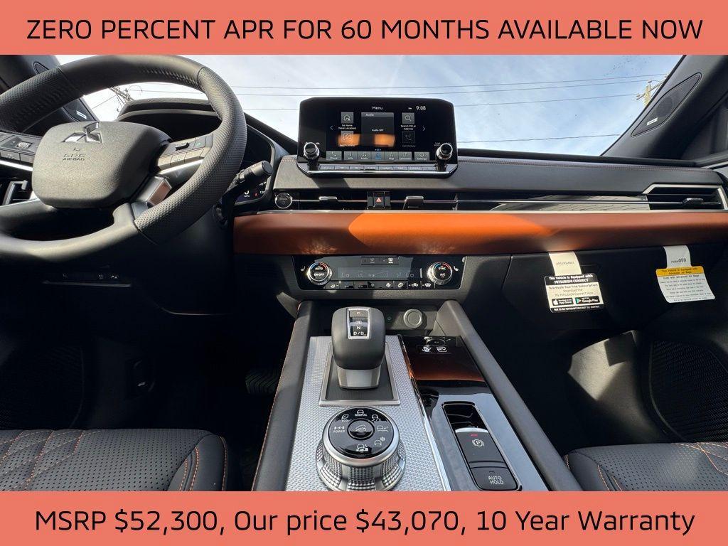 new 2025 Mitsubishi Outlander PHEV car, priced at $43,070